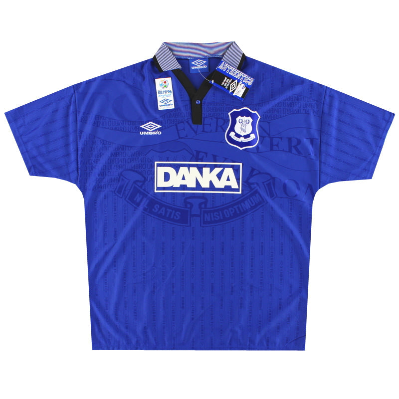 1995-97 Everton Umbro Heimtrikot *mit Etikett* XL