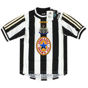 1997-98 Newcastle adidas Heimtrikot *mit Etiketten* Jugend M