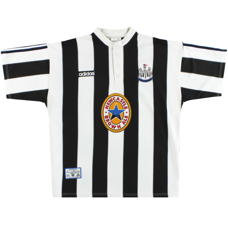 1995-97 Newcastle adidas Heimtrikot L