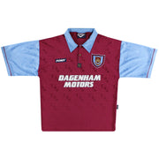 1995-97 West Ham Pony Centenary Heimtrikot S