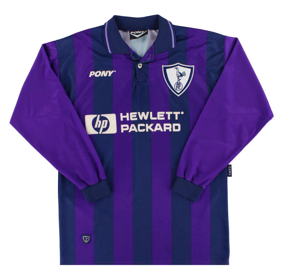 1995-97 Tottenham Pony Away Shirt L/S