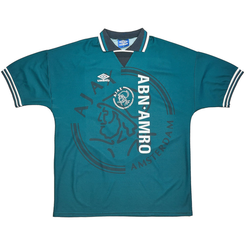 1995/96 Ajax Kluivert #9 Away Shirt (XL) Umbro