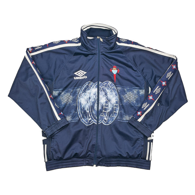 1995/96 Celta Vigo Track Jacket (L) Umbro