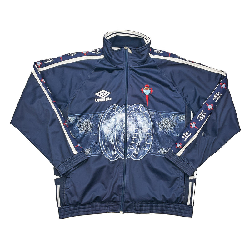 1995/96 Celta Vigo Track Jacket (L) Umbro