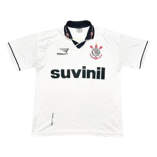 1995/96 CORINTHIANS #7 HOME SHIRT (L) PENALTY