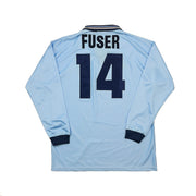 1995/96 Lazio Fuser #14 *Match Issue* Langarm-Heimtrikot (L) Umbro