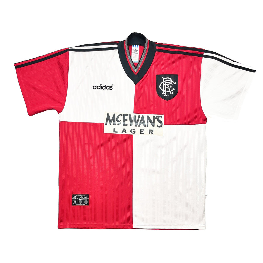 1995/96 Rangers Auswärtstrikot (XXL) Adidas