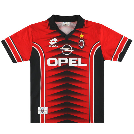 1996-97 AC Milan Lotto Training Shirt L