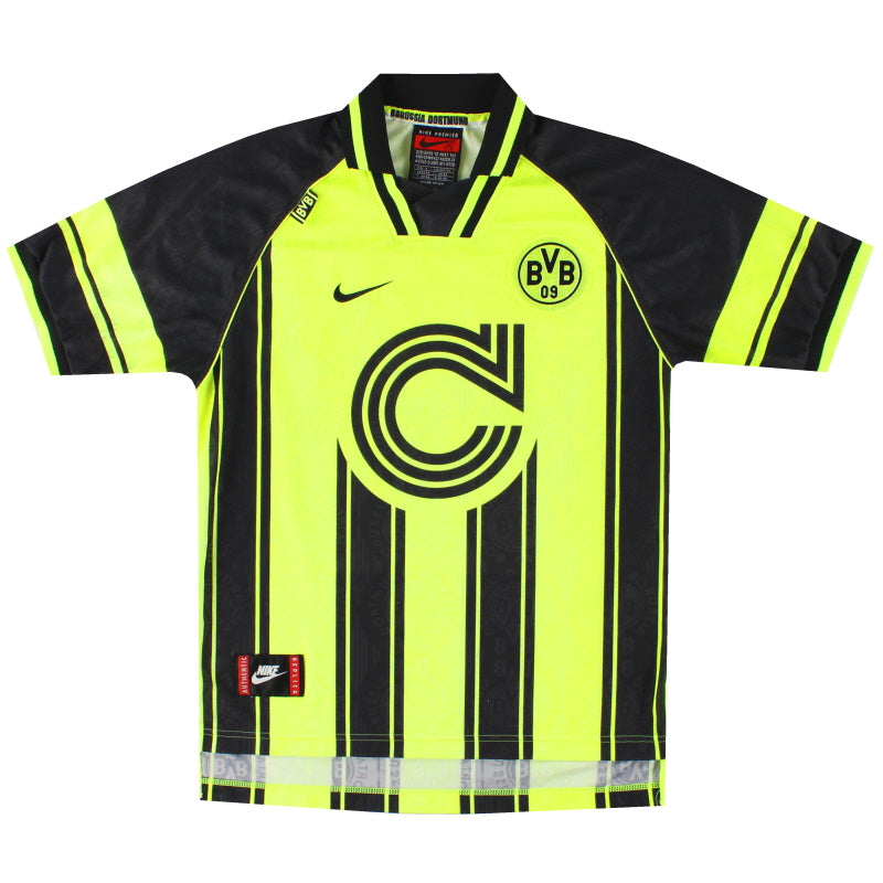 1996-97 Borussia Dortmund Nike CL Heimtrikot *Neuwertig* S