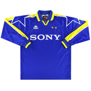 1996-97 Juventus Kappa Auswärtstrikot Langarm L