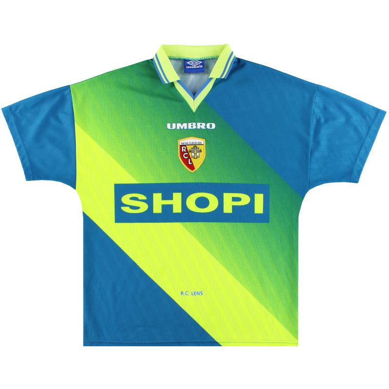 1996-97 Lens Umbro Auswärtstrikot M