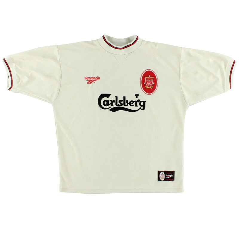 1996-97 Liverpool Reebok Auswärtstrikot M