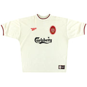 1996-97 Liverpool Reebok Auswärtstrikot *Neuwertig* M
