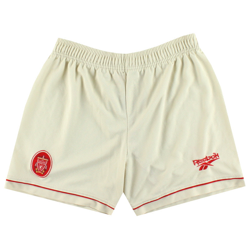 1996-97 Liverpool Reebok Auswärtsshorts S