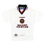 1996-97 Manchester United Umbro Auswärtstrikot Gr. L.Boys