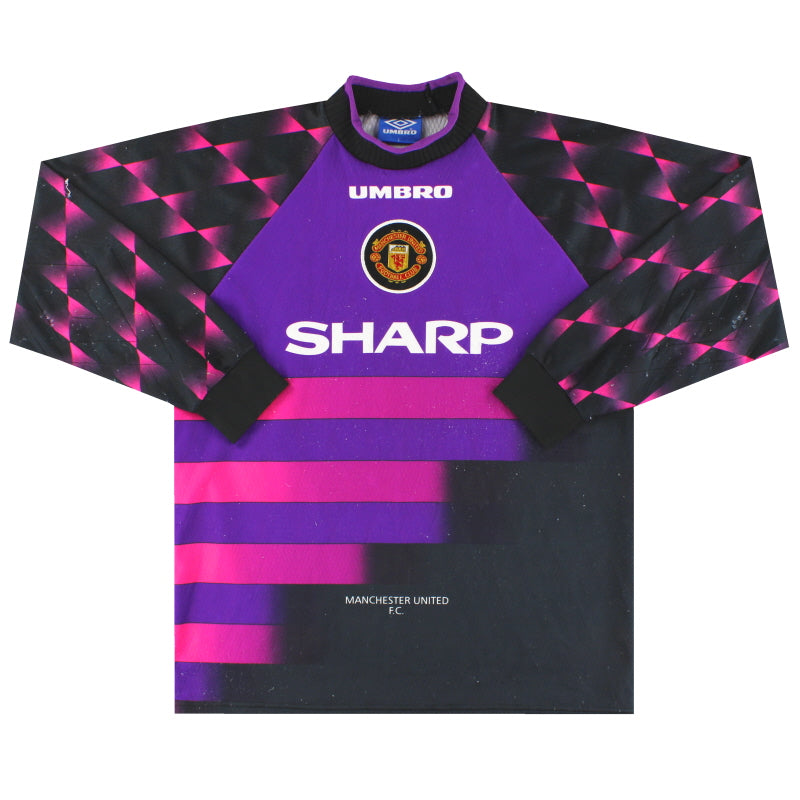 1996-97 Manchester United Umbro Torwart-Trikot M