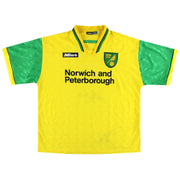 1996-97 Norwich City Mitre Heimtrikot M