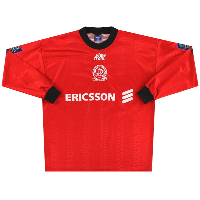 1996-97 QPR Spielerversion Auswärtstrikot #5 Langarm L