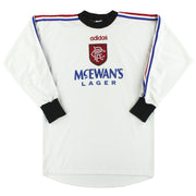 1996-97 Rangers adidas Torwarttrikot XL