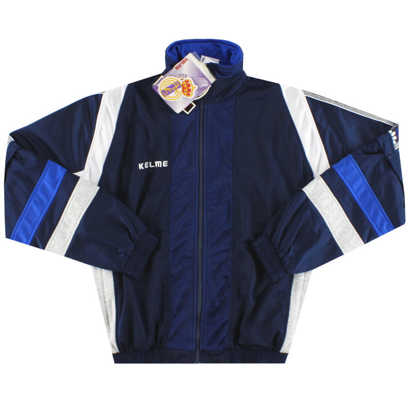 1996-97 Real Madrid Kelme Trainingsjacke *mit Etiketten* S