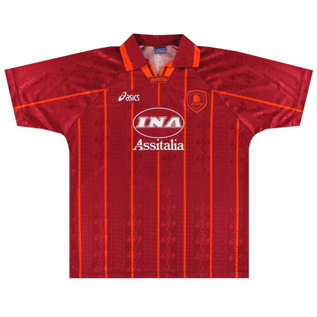 1996-97 Roma Asics Home Shirt XL