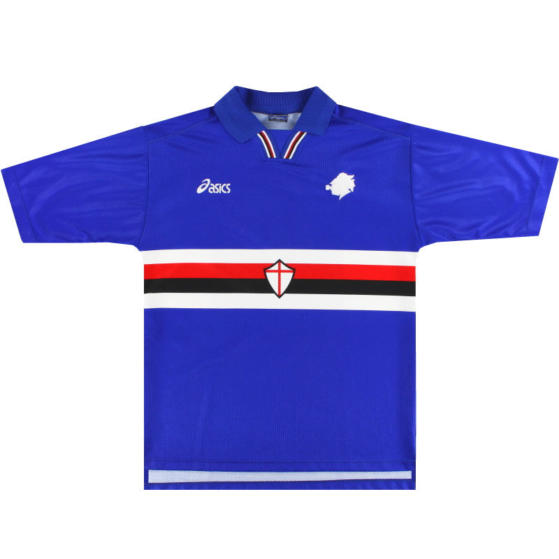 1996-97 Sampdoria Asics Heimtrikot XL
