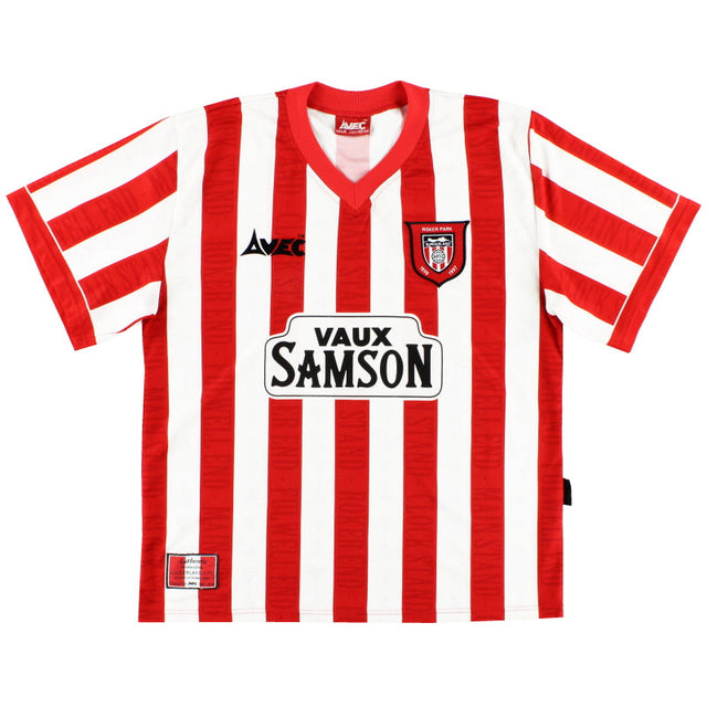 1996-97 Sunderland Avec Home Shirt XL