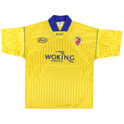 1996-97 Woking Auswärtstrikot L