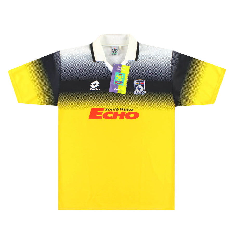 1996-97 Cardiff City Lotto Auswärtstrikot *m. Etiketten* XL