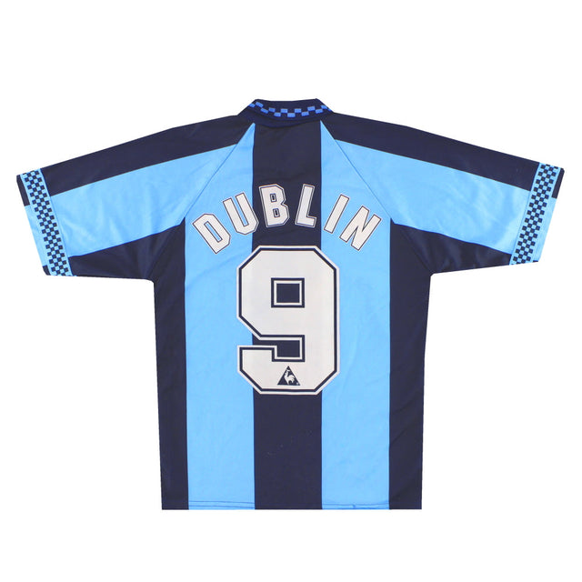 1996-97 Coventry Le Coq Sportif Home Shirt Dublin #9 L.Boys