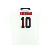 1996-97 Manchester United Umbro Auswärtstrikot Beckham #10 L