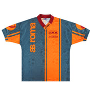 1996-97 Roma Asics Trainingsshirt *Neuwertig* XL
