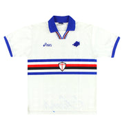 1996-97 Sampdoria Asics Auswärtstrikot L