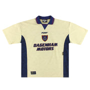 1996-97 West Ham Pony Auswärtstrikot XL