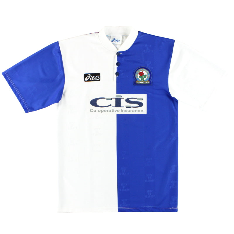 1996-98 Blackburn Asics Heimtrikot XL