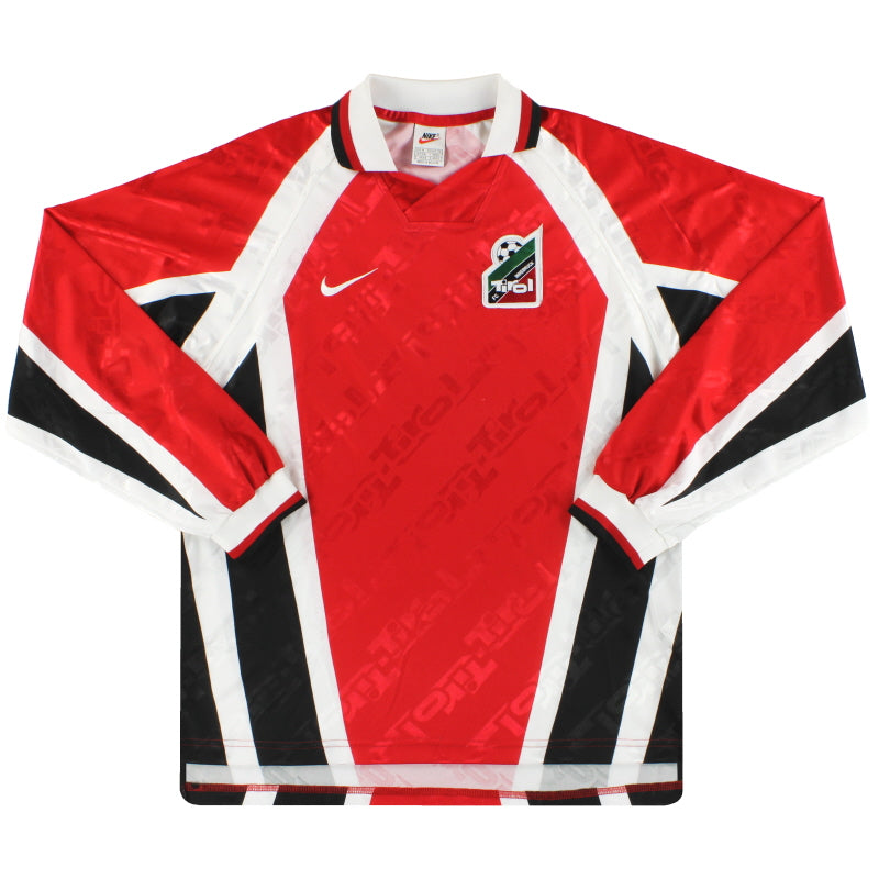 1996-98 FC Tirol Innsbruck Nike Heimtrikot Langarm M