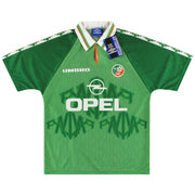 1996-98 Irland Umbro Heimtrikot *m/Etiketten* L