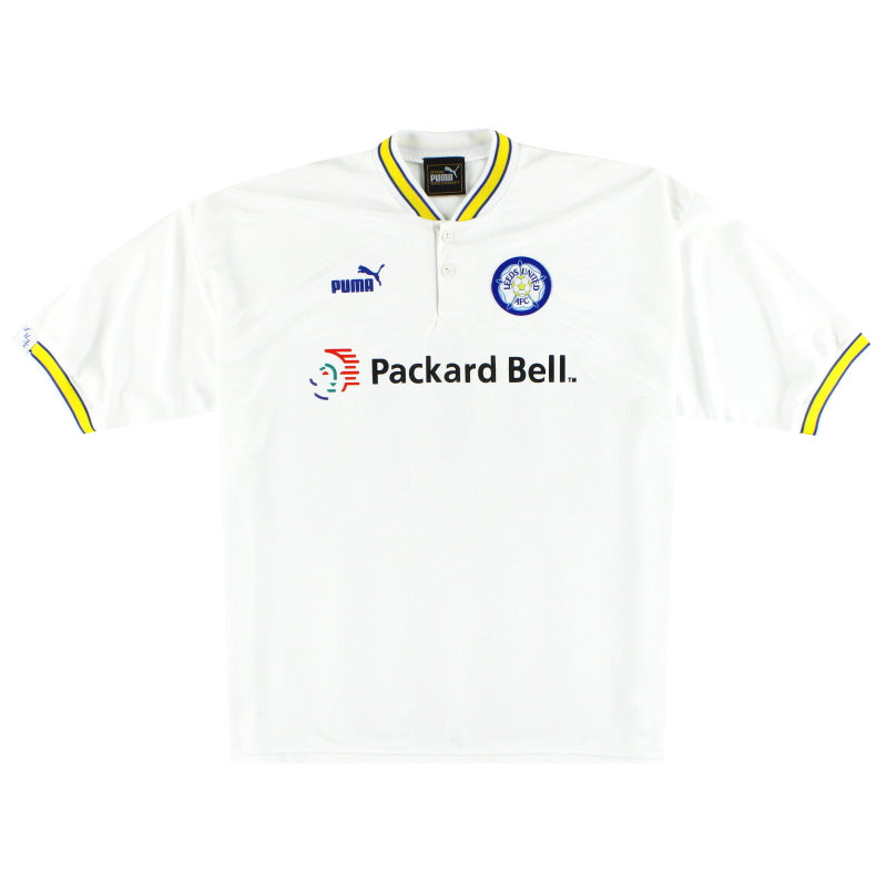 1996-98 Leeds Puma Heimtrikot XL