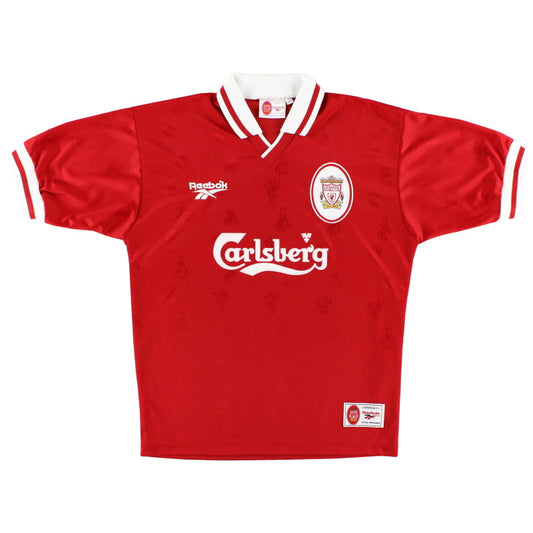 1996-98 Liverpool Reebok Home Shirt *Mint* M