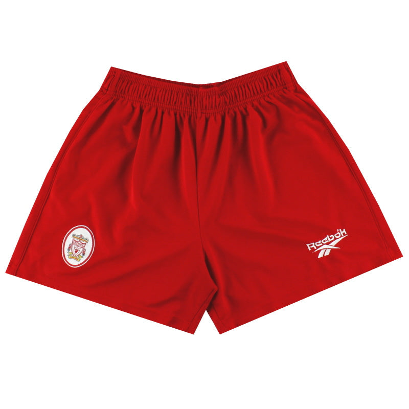 1996-98 Liverpool Reebok Heim Shorts S