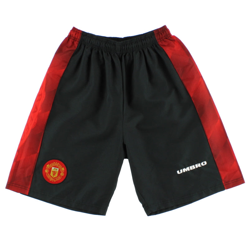 1996-98 Manchester United Umbro Heim Ausweich-Shorts M