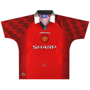 1996-98 Manchester United Umbro Heimtrikot XL
