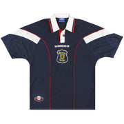 1996-98 Schottland Umbro Heimtrikot L