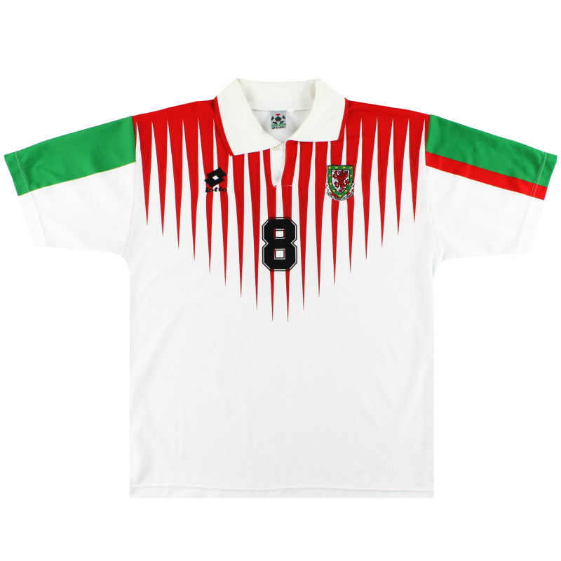 1996-98 Wales Lotto Player Issue Drittes Trikot #8 L