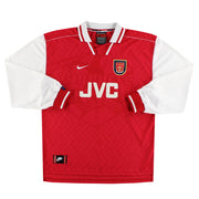 1996-98 FC Arsenal Nike Heimtrikot Langarm XL