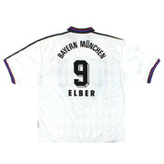 1996-98 FC Bayern München adidas Auswärtstrikot Elber #9 XL