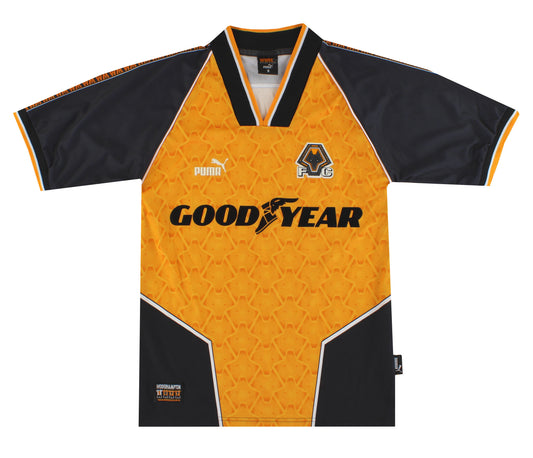 1996-98 Wolves Puma Heimtrikot S