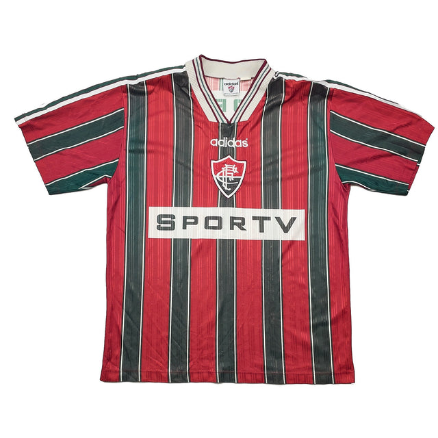 1996 Fluminense #10 Home Shirt (L) Adidas