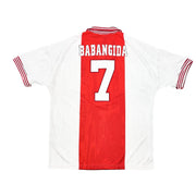 1996/97 Ajax Babangida #7 *NEU MIT ETIKETT* Heimtrikot (XL) Umbro
