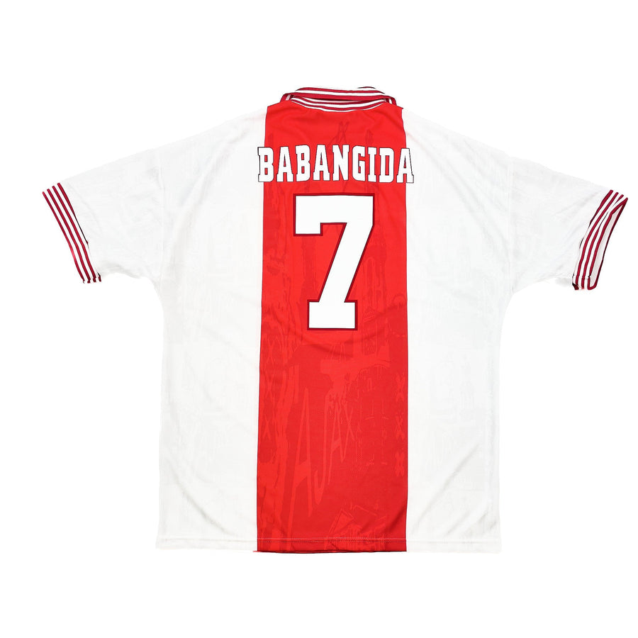 1996/97 Ajax Babangida #7 *NEU MIT ETIKETT* Heimtrikot (XL) Umbro